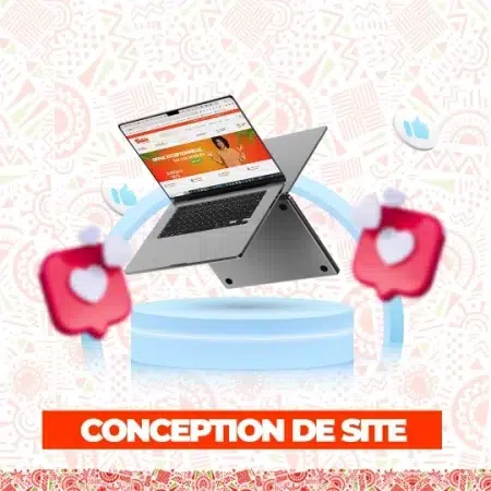 conception de site - visible