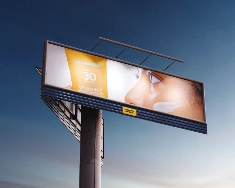 Free Billboard Mockup 3