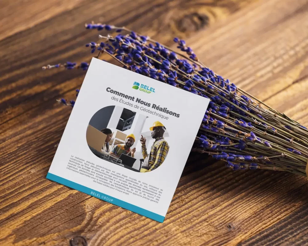 Square Flyer with Lavender